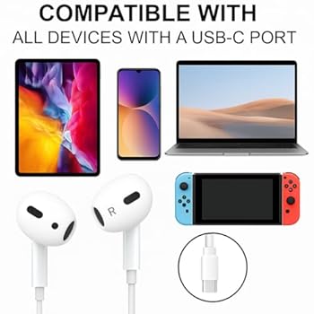 Moto G10 / Moto G30 In-Ear Headphones with Remote Control